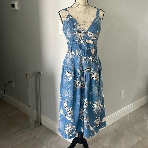 navy midi evening dress Self-Portrait - Navy Bandeau Polka Dot Satin Midi Dress